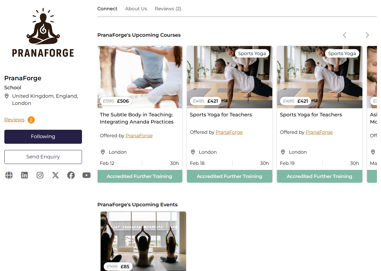 Prana Forge Brand Profile