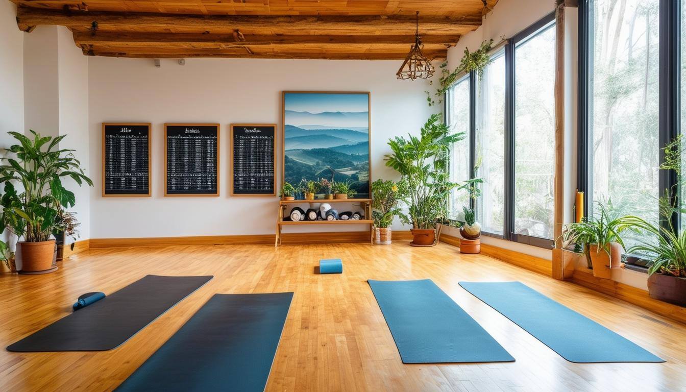 example of a yoga studio